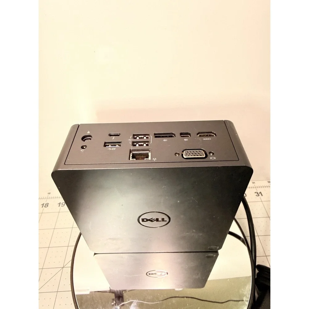 Dell Thunderbolt Dock TB16 (Model K16A) with power adapter.